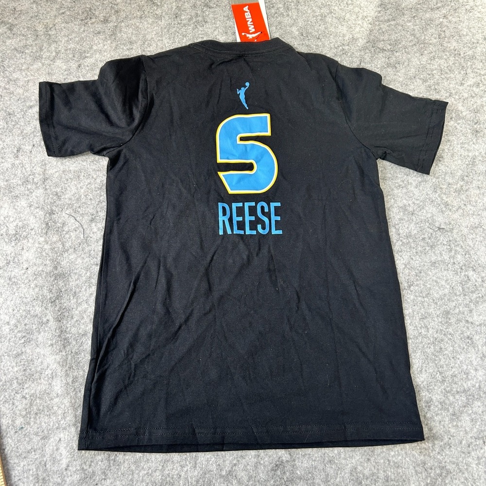 Nike WNBA Chicago Sky Angel Reese #5 Short Sleeve T Shirt Sz Youth Medium 10/12